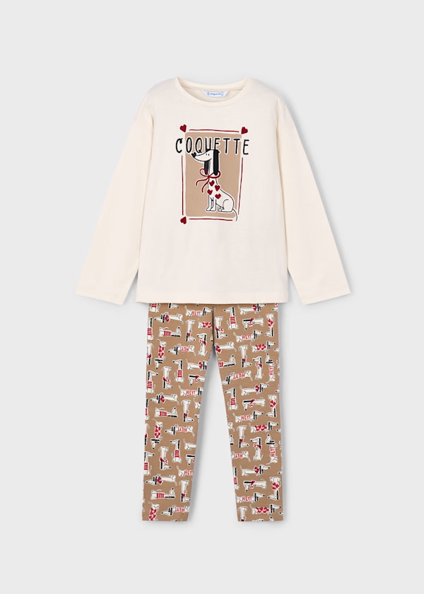 Conj. leggings estampadas