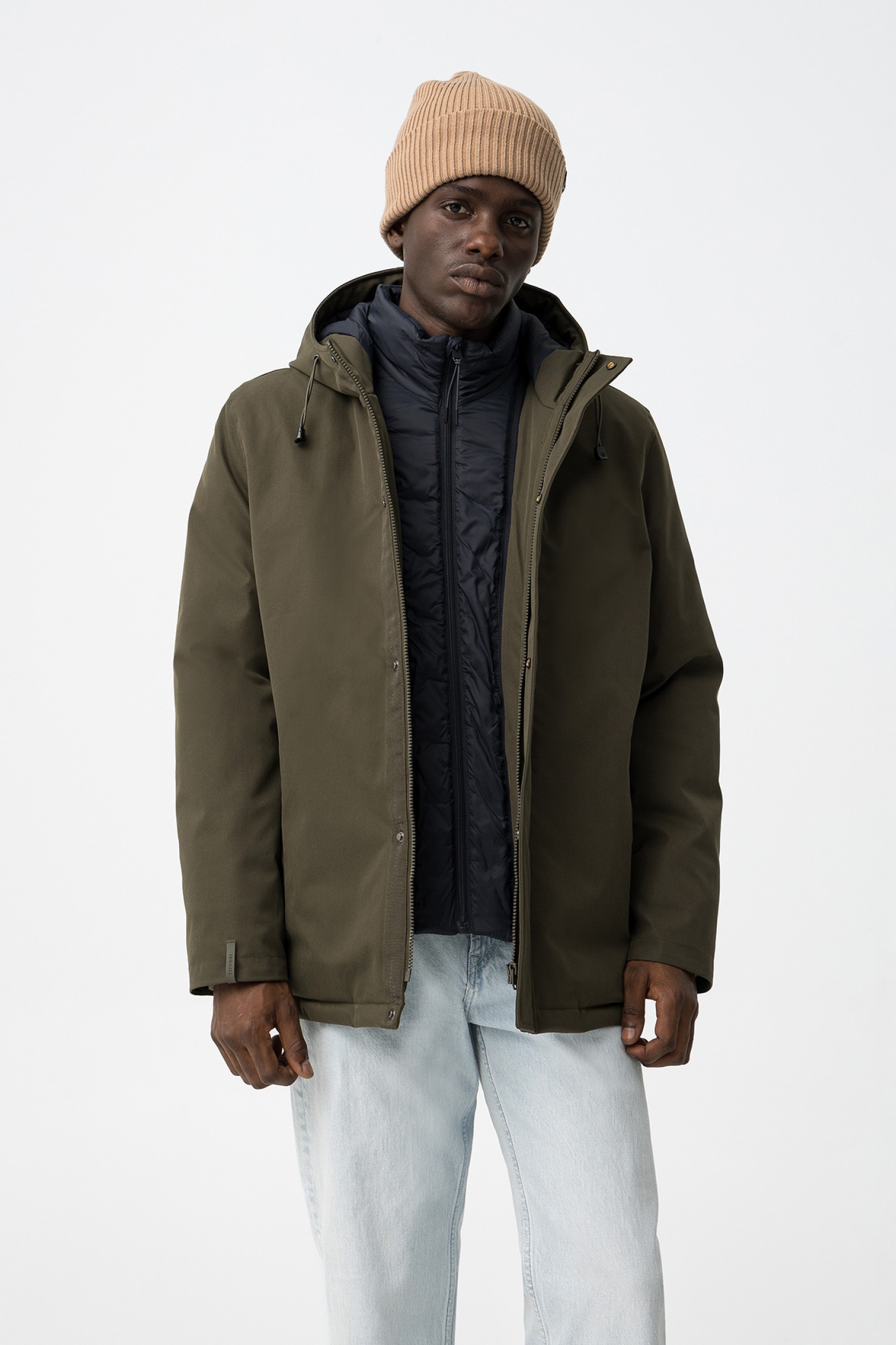 Casaco comprido Homem Huang