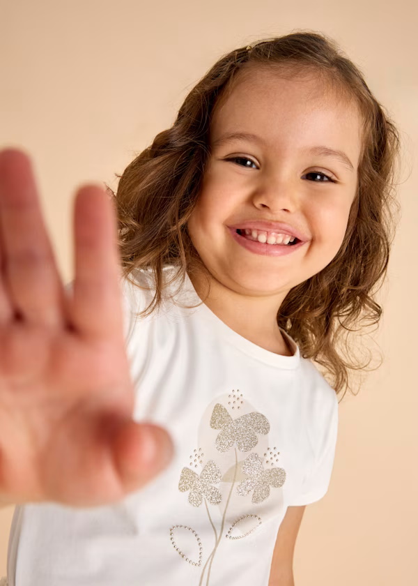 Camiseta básica Menina