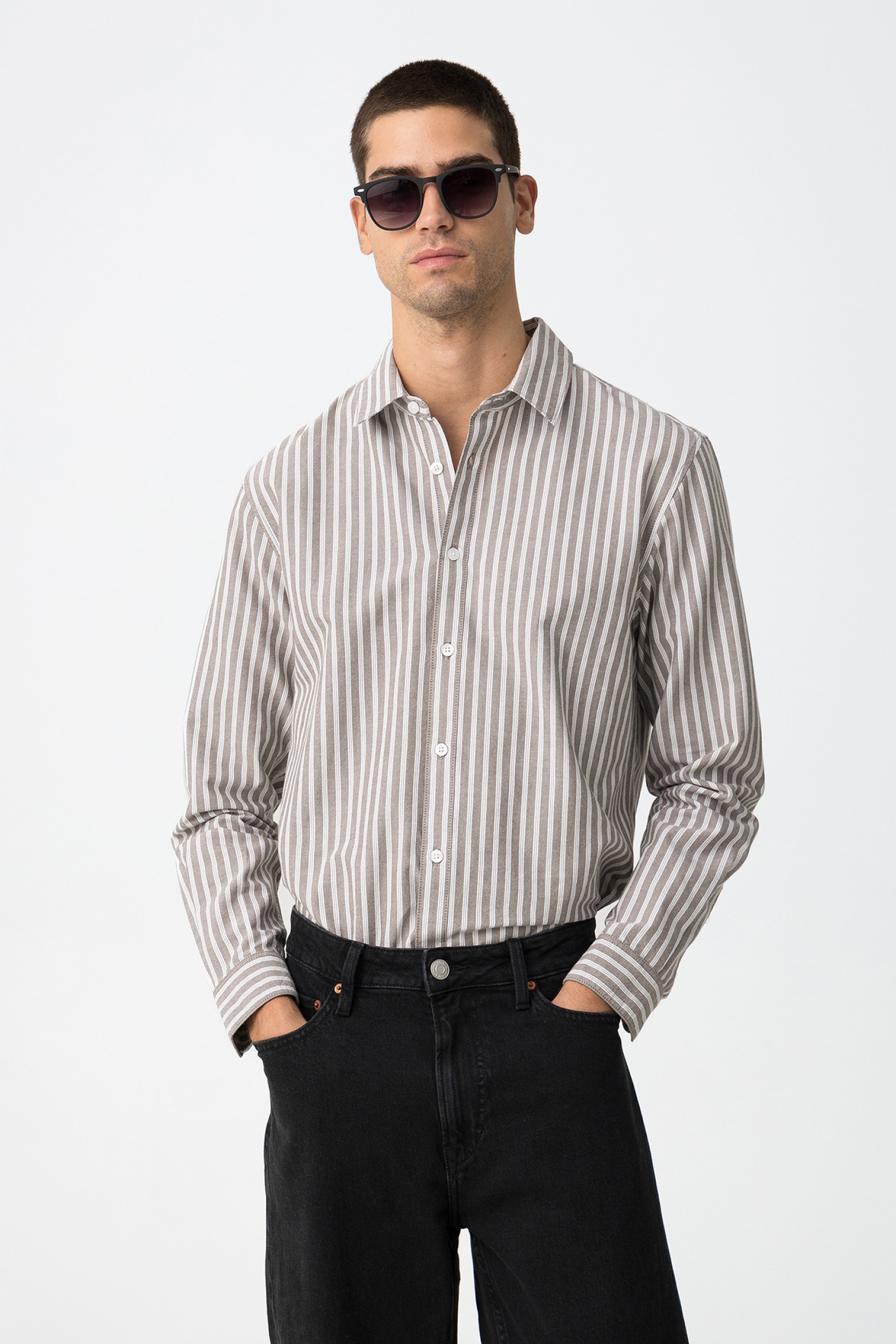 Camisas L/S Homem Cooper