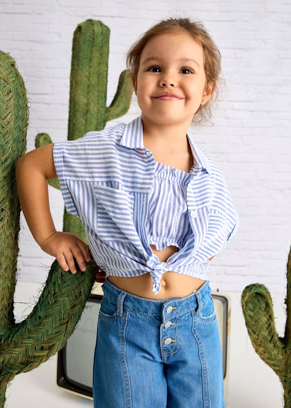 Camisa m/c estampada  Menina