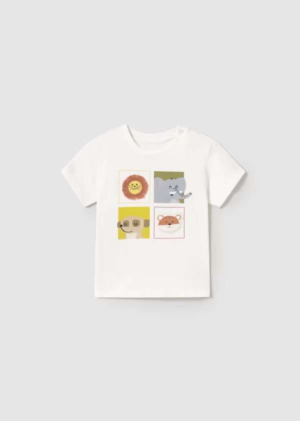 Camiseta animais      Baby Menino