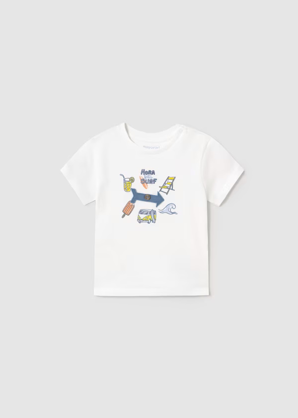 T´shirt play surf     Baby Menino
