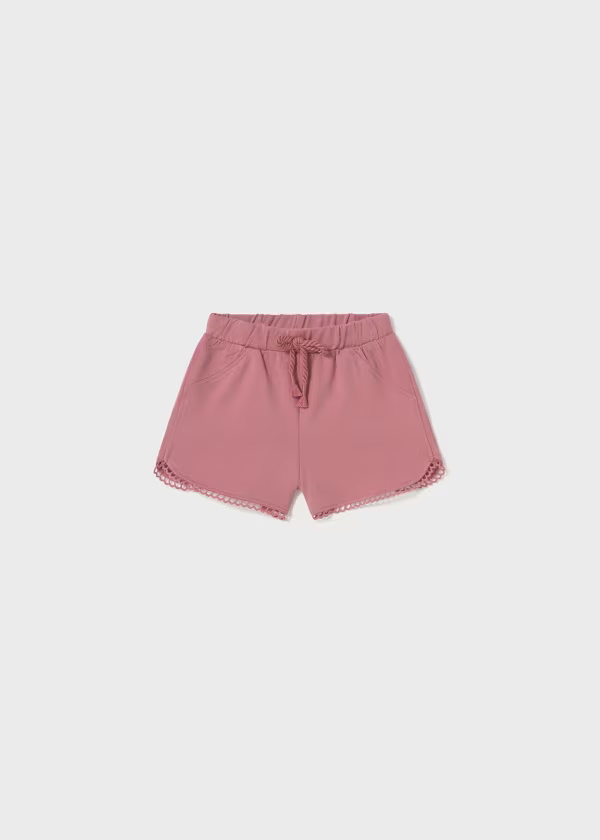 Bermuda felpa basica  Baby Menina