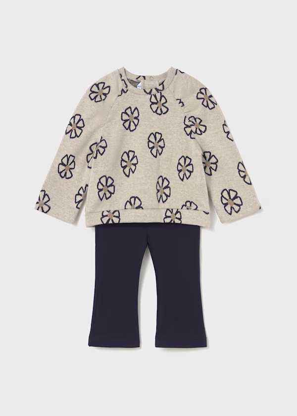 Conj. leggings sweat