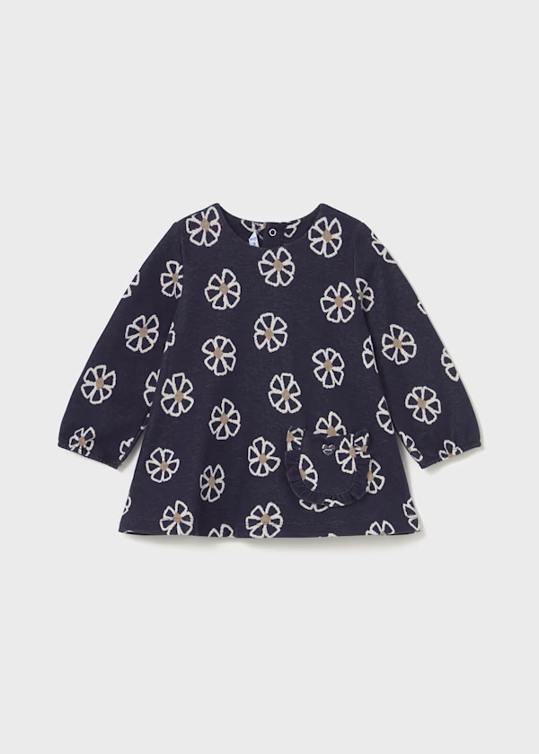 Vestido malha jacquard