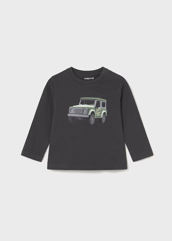 Camiseta m/comp. carro