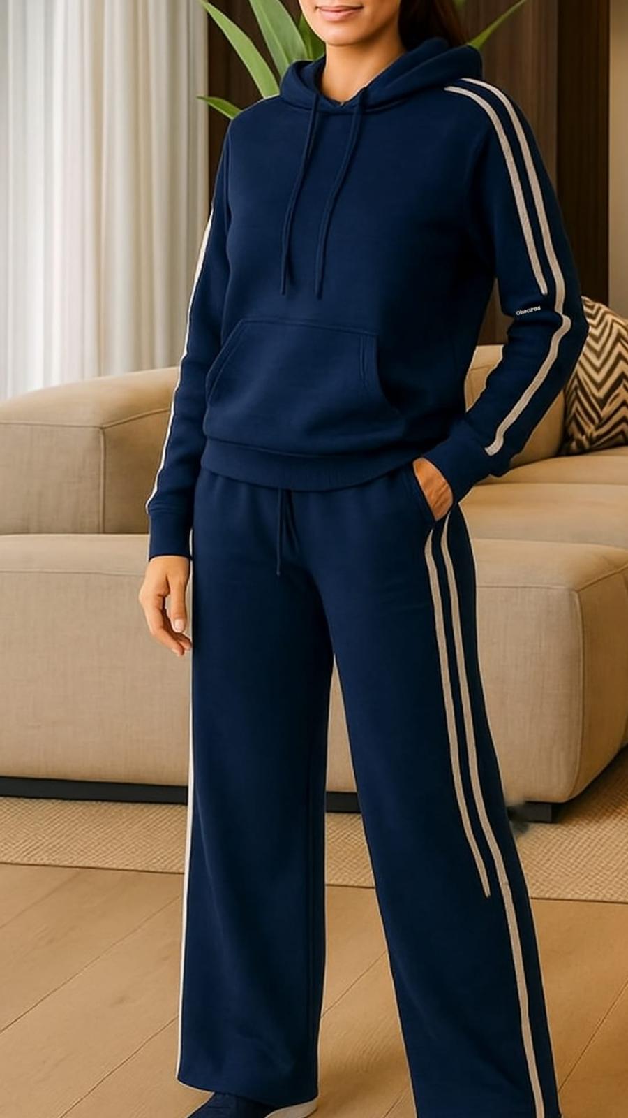 Conjunto Senhora Sweats+ Calça 50% Algodão 50% poliester